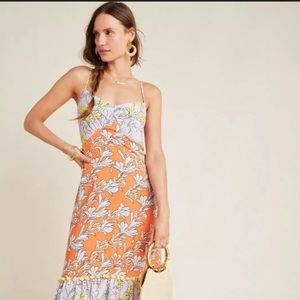 Anthro Farmrio maxi dress NWT